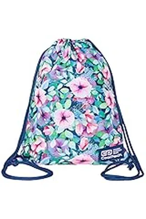 Coolpack Solo Pastel Garden Sporttas met trekkoord, uniseks, kinderen, eenheidsmaat, Meerkleurig, Eén maat