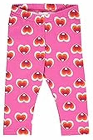 Green Cotton Heart leggings baby, , 86 cm