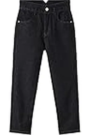 NAME IT Nkfbella Dnmatamy Hw Ancle Mom Pant Jeans voor meisjes, , 158 cm
