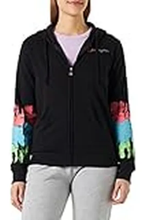 Champion Legacy Color Ground Powerblend Small Logo Full Zip Sweatshirt met capuchon voor dames, ., M