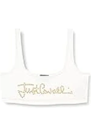Roberto Cavalli Top modieuze tanktop, 102 White Smoke, 46 dames
