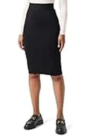 Koton Dames High Rise Slim Fit Midi Potlood Rok, , S