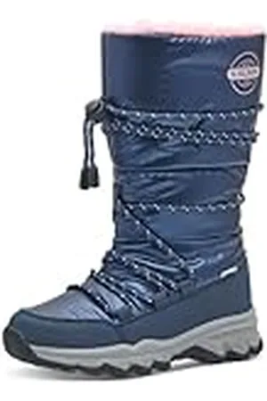 QS by s.Oliver Kinder WL Lange Boot 5-46630-43 Sneeuw, Navy Comb, 13 UK Kind, , 13 UK Child
