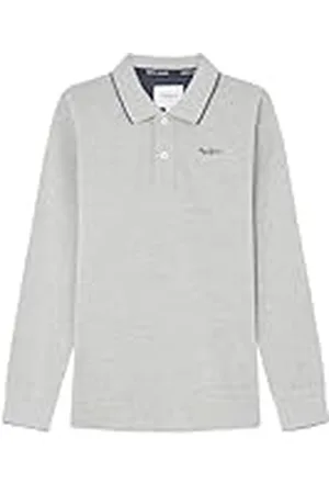 Pepe Jeans Nieuwe Thor Ls Polo voor jongens, , 10 jaar
