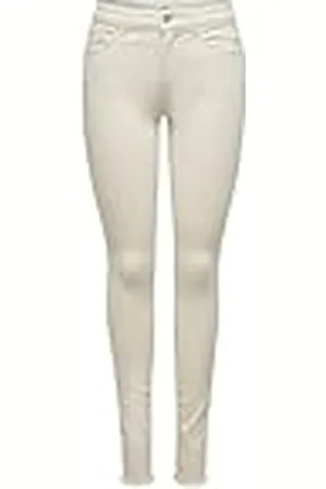 ONLY Blush Life Mid Sk Ak Rw Dot019 Noos Jeans dames, , L/32L