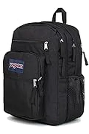 JanSport BIG STUDENT Grote rugzak, 15 inch laptopvak, Black