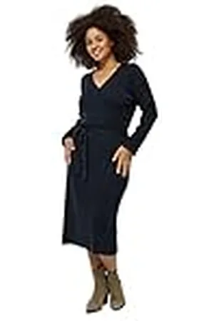 Peppercorn Wikkeljurk voor dames Curve, , 44 grote maten