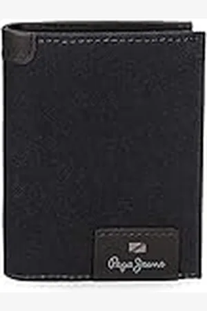 Pepe Jeans Hilltop verticale portemonnee met portemonnee, blauw, 8,5 x 10,5 x 1 cm, leer, , verticale portemonnee met portemonnee