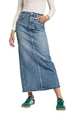 Lee Rug Slit Maxi Rok, , 26W