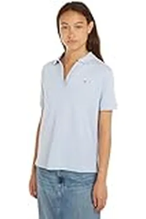 Tommy Hilfiger Dames RLX Open Placket Lyocell Polo Ss S/S polo