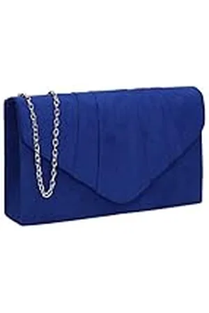 Swankyswans Vrouwen Iggy Suede Velvet Envelop Party Prom Clutch Bag Clutch