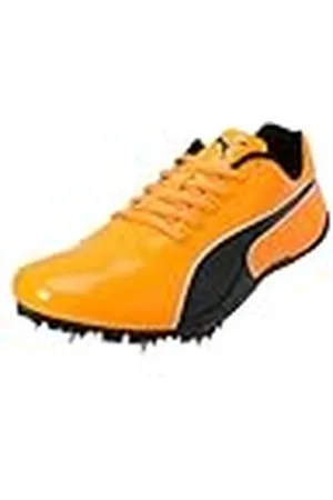 PUMA Unisex Evospeed Prep Sprint 3.5 Track and Field Schoen, Sun Stream Zwart Wit, 43 EU