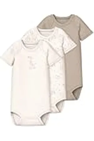 NAME IT Baby Nbnbody 3P Ss Giraffe Noos (3-pack), , numeric_92