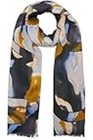 Comma, Sjaal met franjes, , One Size (Fabrikant maat:ONESIZE)