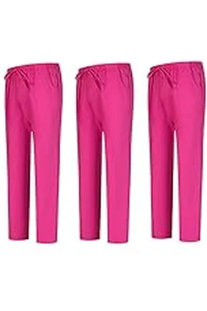 MISEMIYA 3-delige set sanitaire broeken unisex - gezondheidsuniform medische uniformen werkbroek, , XL
