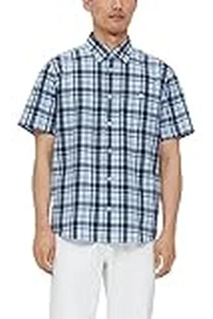 QS by s.Oliver Heren overhemd korte mouw, , XL