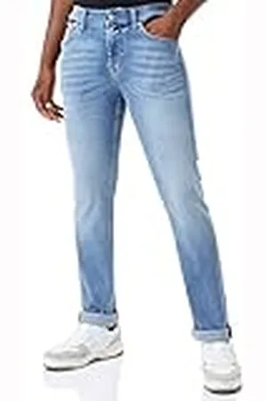 7 for all Mankind Skinny jeans voor heren, Mid Blauw, 31W