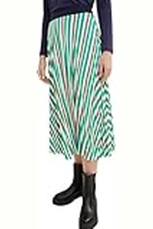 TOM TAILOR Dames Midi Rok 1035238, , 36