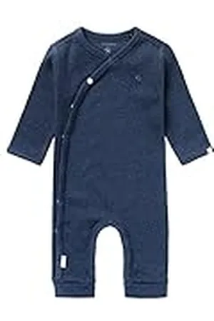Noppies Uniseks baby U playsuit Ls Rib Nevis peuterpak, , 50