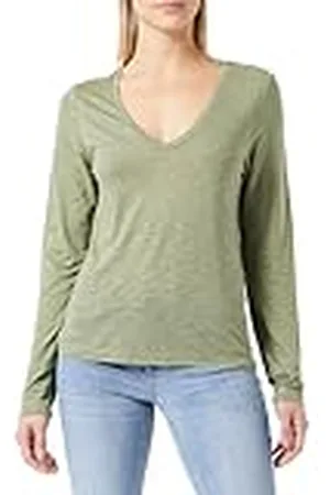 VILA Vinova V-hals L/S Top, , L