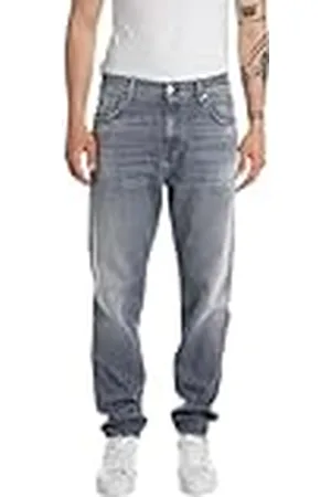 Replay Sandot Original Collection Relaxed Tapered Fit Jeans voor heren, , 30W / 30L