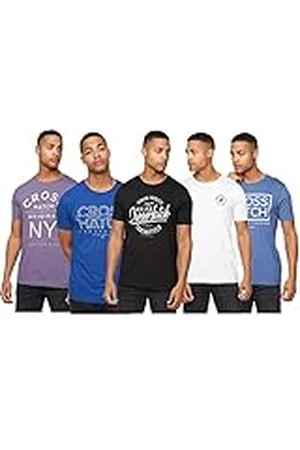 Crosshatch FLOMAX T-shirt voor heren, gesorteerd, klein, , S