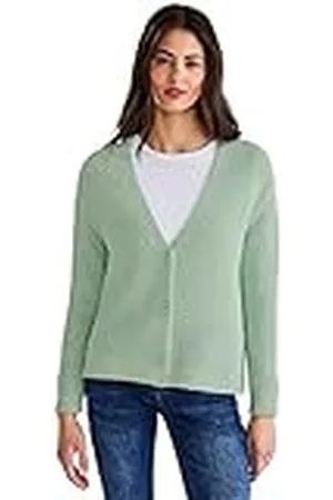 Street one Dames A253577 grof gebreide cardigan, , 44, , 44