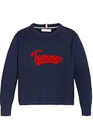 Tommy Hilfiger Varsity Logo Sweater Pullover Dames, , 5