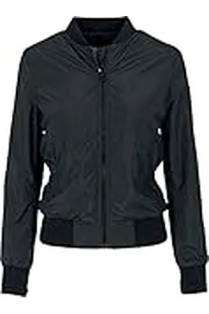 Urban classics Licht bomberjack voor dames Jack dames,Zwart,M