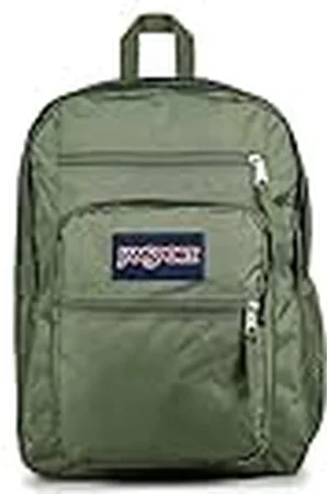 JanSport BIG STUDENT Grote rugzak, 15 inch laptopvak, Cargo Green (Groente)