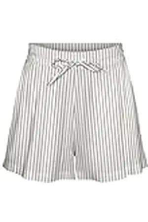 VERO MODA Korte Chique Lichtgewicht Zomer Shorts Bermuda-Broeken, Colour:Brown, Size:L