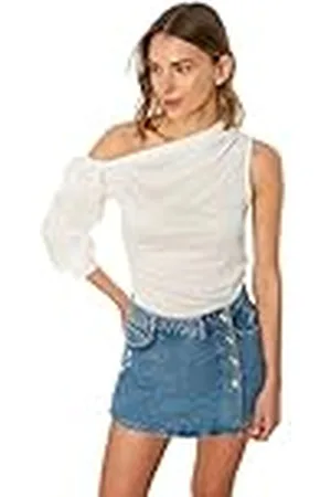 Trendyol Dames Ecus single schouder gebreide blouse blouse, , medium