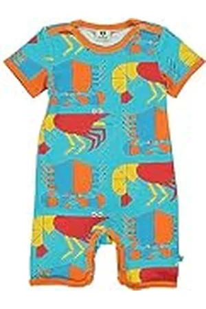 Småfolk Baby Jongens Body Suit SS/SL. Crustaceans Baby en Peuters Kostuum, , 86, , 86 cm