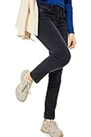 CECIL Dames 374610 Jeans, Blue Black, W26/L34