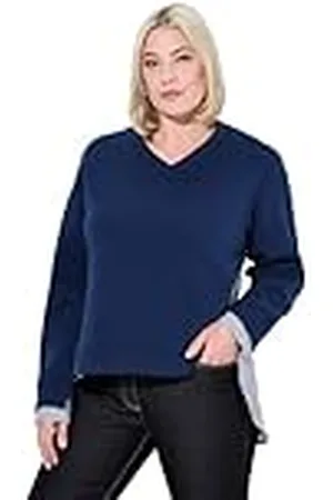 Ulla Popken Sweatshirt voor dames, , 62-64