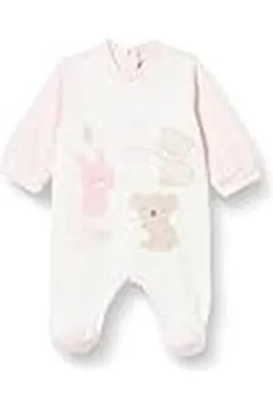 chicco Chenille jumpsuit met voet, Meisje 0-24, , 6 maanden
