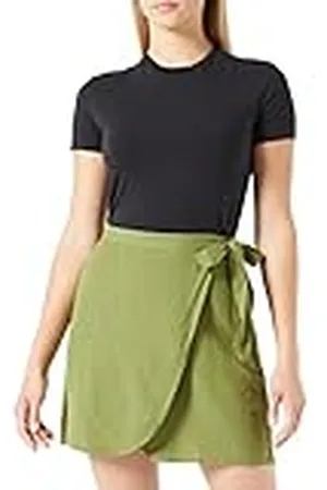 VILA Viprisilla Hw Short Wrap Rok voor dames, , 36
