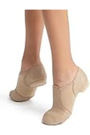 Capezio Dames EJ2 E-Series Jazz Slip-On, Zwart/Zwart, , 36.5 EU