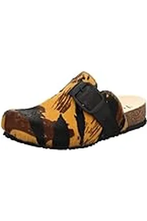 Think! Dames Julia_3-000543 duurzame muilezels clog pantoffels, 9000 Maya/combi, 43 EU