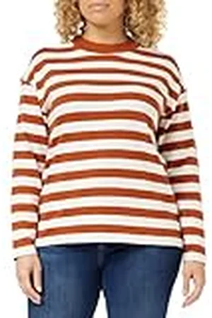 Bugatti T-shirt voor dames met lange mouwen, , XL