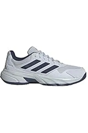 adidas Heren Courtjam Control 3 Clay Tennisschoenen Non Football Low, Halo Blauw Donkerblauw Team Shock Roze 2, 40 EU
