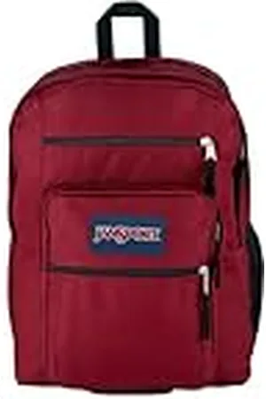 JanSport BIG STUDENT Grote rugzak, 15 inch laptopvak, (Rood)