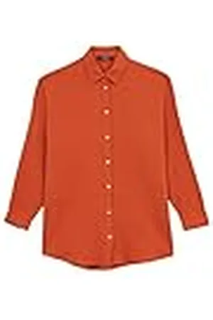 DeFacto Hemdblouse met lange mouwen voor dames, hemd met knopen voor vrijetijdskleding, , S/M
