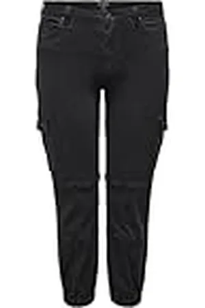 ONLY Curvy Cargobroek voor dames, , 48W x 32L