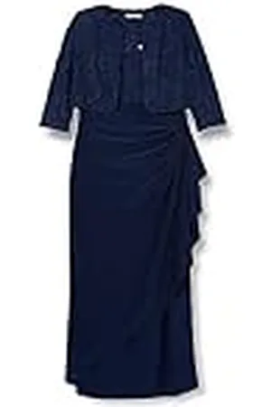 Gina Bacconi Maxi kanten bolero-jurk voor dames, met jas, cocktailjurk, , 48