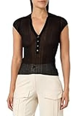 Pinko Laguna Blu Poloshirt Crêpe Transparant, , L