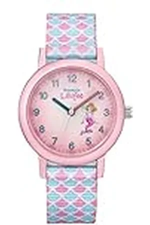 Prinzessin Lillifee Polshorloge meisjes kinderkwartshorloge analoog, met textielband, , 3 bar waterdicht, geleverd in horlogegeschenkdoos, 2031755
