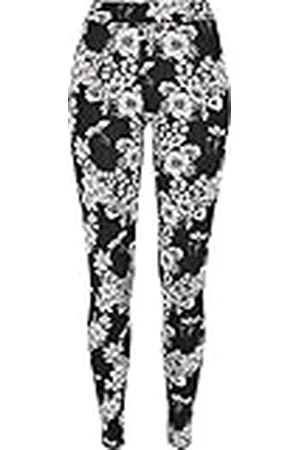 Urban classics Vrouwen Dames Soft AOP Leggings Yoga Broek, , 3XL, , 3XL