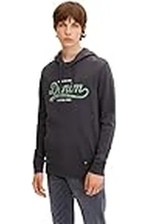 TOM TAILOR Uomini Hoodie met print 1034731, , S