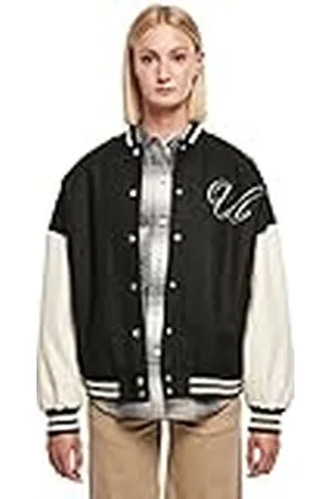 Urban classics Damen Jacke Ladies Oversized Big U College Jacket 4XL